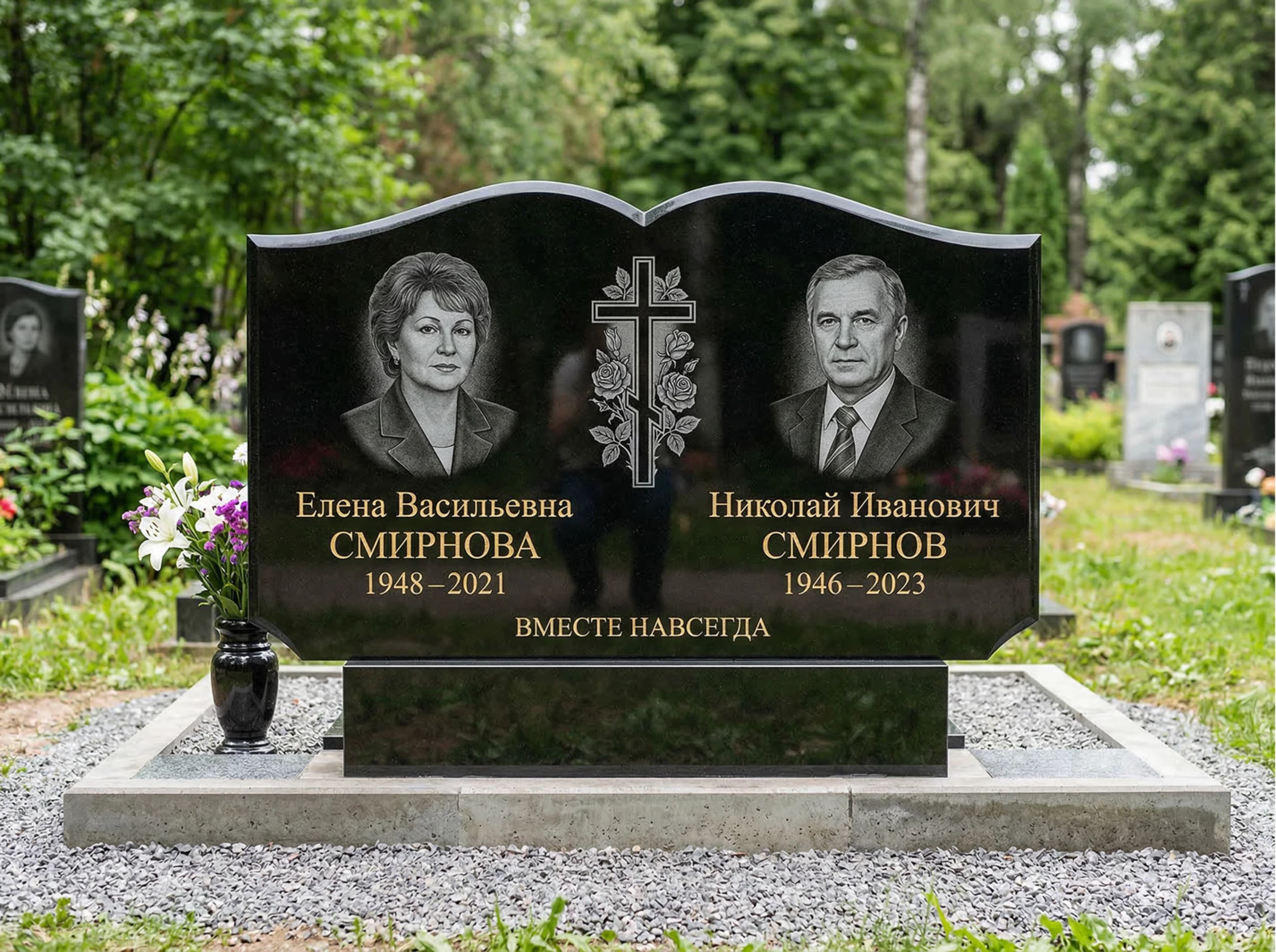 Двойной горизонтальный